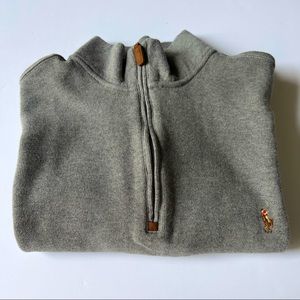 Polo Ralph Lauren Half-zip Mock Neck Pullover Sweater for Men. | size LT/GL